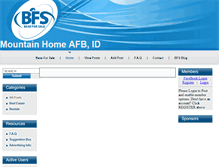 Tablet Screenshot of mountainhome.baseforsale.com