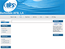 Tablet Screenshot of barksdale.baseforsale.com
