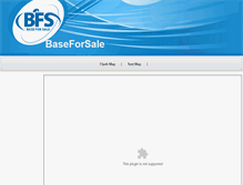 Tablet Screenshot of baseforsale.com